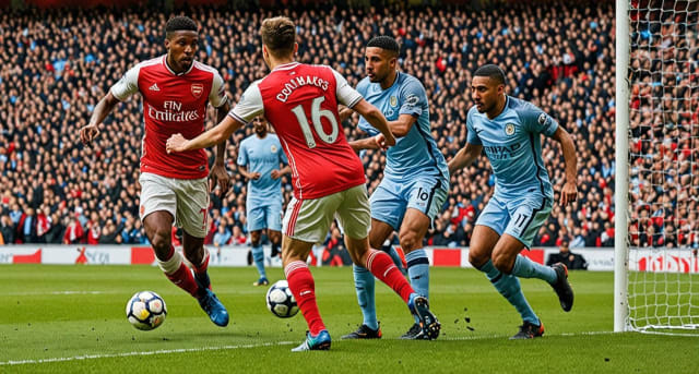 The Premier League Title Race Heats Up: Manchester City vs. Arsenal
