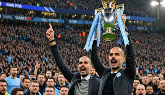 Guardiolan Manchester City: Kilpailu maaliin Valioliigan tittelistä